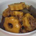 ましまろう♪'s cooksnap of when they made コンニャクとちくわぶのピリ辛肉味噌煮.