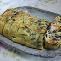 まぶたん's cooksnap of when they made ひじき煮があまったら、卵焼きに♪♪.