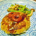 kurukurumin's cooksnap of when they made うちの定番♪ふわふわハンバーグ.