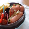 ううちママ's cooksnap of when they made お弁当に♪バジルと塩だけ＊ウィンナー炒め.
