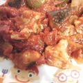 カボリン's cooksnap of when they made チキンとナスのトマト煮込み.