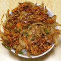 pinoko1999's cooksnap of when they made お店のような、大きなかき揚げ丼.