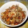 kinmaru's cooksnap of when they made 簡単で美味しいゴボウのきんぴら.