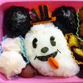 zakkiiM's cooksnap of when they made ハロウィンお弁当　ミッキーバージョン.