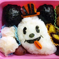 zakkiiM's cooksnap of when they made ハロウィンお弁当　ミッキーバージョン.