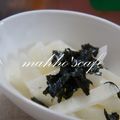 manapk's cooksnap of when they made 長芋のかき醤油かけもみ海苔乗せ♪.