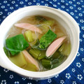 ｍａｒｉ♪'s cooksnap of when they made おさかなのソーセージで中華風スープ♪.