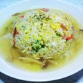 ☆＊YuKi＊★'s cooksnap of when they made パラパラチャーハン＊とろとろあんかけ.