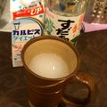 チップとデール愛好家's cooksnap of when they made カルピスダチ酎　寒い夜はお湯割りで❤.