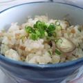 いけこまん's cooksnap of when they made 鶏そぼろとミョウガの混ぜご飯♪.