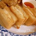 motchan's cooksnap of when they made タイ風海老トースト.