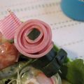 紅葉ｙ's cooksnap of when they made お弁当に.✿～ハムでお花～✿..