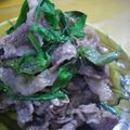 marilin36's cooksnap of when they made バジルと牛肉の炒め物☆アジアン風味☆.