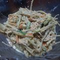嫁☆みぃこ's cooksnap of when they made ワカメ家の食卓に頻発するゴボウサラダ.