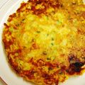 maco*'s cooksnap of when they made こりゃ絶品！キムチと豚のお好み焼き！.
