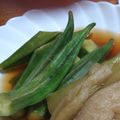cafe-cafe's cooksnap of when they made オクラのさっと煮.