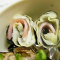 かごちゃー's cooksnap of when they made ✿ハムと海苔のキャベツ巻き✿.
