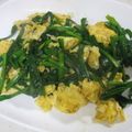 しおりんりく's cooksnap of when they made ランチに♡簡単！ニラたま丼.