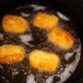 ++よつば++'s cooksnap of when they made ポテサラコロッケ.