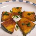 ロクシタンマニア's cooksnap of when they made 揚げ焼きカボチャのポン酢がけ.