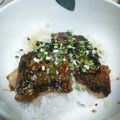 イクメンアキーラ's cooksnap of when they made 子供も大好き♪さんまの蒲焼丼♪.
