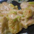 のんのんSTELLA's cooksnap of when they made エビマヨより◎チキンスイートチリマヨ♡.