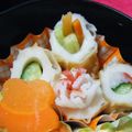 キャシーキャサリン's cooksnap of when they made お弁当のおかずに　彩りちくわ♥.