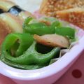 まじゅじゅ's cooksnap of when they made お弁当に♥ピーマンとウインナー炒め.