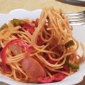 yappyパクパク's cooksnap of when they made お弁当に❀ナポリタン.