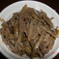 まなわら's cooksnap of when they made とろみで旨さＵＰ！ごぼうと牛肉の甘辛煮♡.