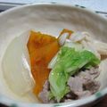 あいぱらりん's cooksnap of when they made 風邪撃退！豚団子とかぼちゃ鍋おろし添.