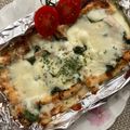 yuminan47k's cooksnap of when they made アゲの大葉たっぷり味噌チーズ焼き.