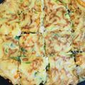 サンバ王子's cooksnap of when they made No.16 海鮮チヂミ 韓国料理.