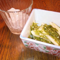 talkshows's cooksnap of when they made 柚子が香る✿かぶとめかぶの和え物.