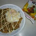 nonko323's cooksnap of when they made hanzo流簡単そばめし.