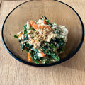 クック3EOK0E☆'s cooksnap of when they made すぐできる☆簡単☆ほうれん草の白和え.