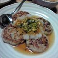 mintoneko's cooksnap of when they made おろし豆腐ハンバーグ　万能だれがけ.