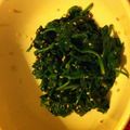 azurindo's cooksnap of when they made ほうれん草のナムル.