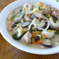 妙香ママ's cooksnap of when they made 鍋一つで☆あったか味噌にゅうめん.