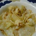 cheesedog's cooksnap of when they made カリフラワーとキャベツの胡麻和え.