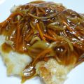 bonnet's cooksnap of when they made あじの野菜甘酢あんかけ.