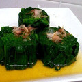 puniＫ's cooksnap of when they made ちょっとおしゃれに♔ほうれん草のおひたし.