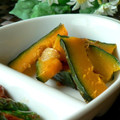 おしす's cooksnap of when they made 黄金ペア☆かぼちゃのにんにく炒め.