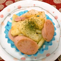 ★しょーこ★'s cooksnap of when they made 魚肉ソーセージとジャガイモのマヨカレ炒め.