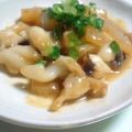 rinchanmam's cooksnap of when they made イカと大根の甘味噌チーズ炒め.