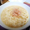 ほなみつ's cooksnap of when they made 卵と長芋のあんかけうどん（ご飯）.