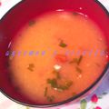 アユえもん's cooksnap of when they made なめこおろしのビックリ酢る～お味噌汁.