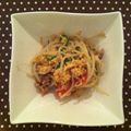 チェリー。's cooksnap of when they made 豚肉の野菜炒めオイマヨ卵入り☆.