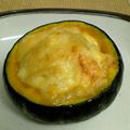 atsu1's cooksnap of when they made 小ぶりのかぼちゃで、まるごとグラタン.