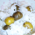 はいりほう's cooksnap of when they made 甘栗で栗ごはん　チンして混ぜるだけ！.